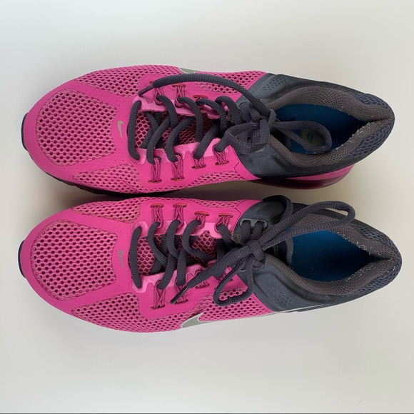 Nike Air Max Women's Running Shoes Size 9 Pink Black 555363-603 - Picture 3 of 12